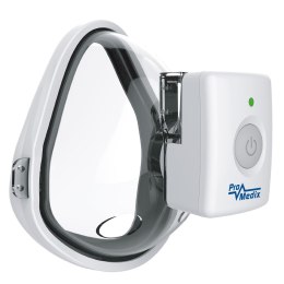 Przenośny / podręczny bezprzewodowy inhalator nebulizator Promedix, zestaw, maski, PR-840 ProMedix