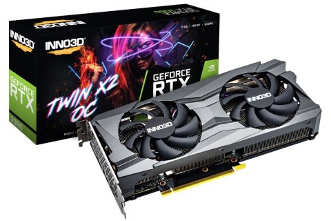 INNO3D GeForce RTX 3060 Twin X2 OC LHR, 12288 MB GDDR6 INNO3D