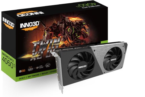 Inno3D N406T2-08D6X-171153N karta graficzna NVIDIA GeForce RTX 4060 Ti 8 GB GDDR6 INNO3D