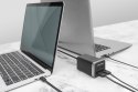 Ładowarka sieciowa uniwersalna zasilacz GaN 4 porty 2x USB-C 2x USB-A PD 3.0 65W czarna No name