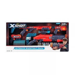 Zestaw miotaczy strzałek ZURU X-SHOT ULTIMATE SHOOTOUT PACK pakiet wyrzutni 48 strzałek (36251) ZURU