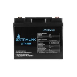 EXTRALINK AKUMULATOR LIFEPO4 12.8V 40AH Extralink