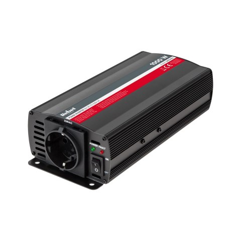 Przetwornica REBEL 12V/230V 500W (gn. typu F :niemieckie) KEMOT