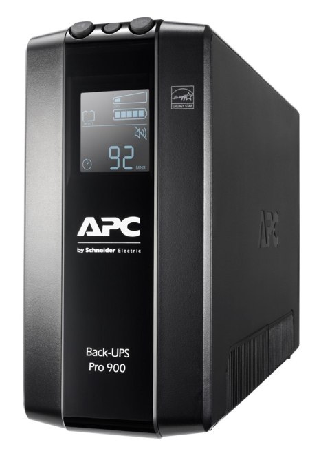 APC Back UPS Pro BR 900VA, 6 Outlets, AVR, LCD Interface APC