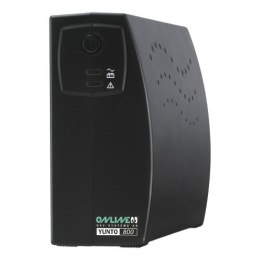 ONLINE USV-Systeme YUNTO 800 zasilacz UPS Technologia line-interactive 0,8 kVA 480 W 3 x gniazdo sieciowe Yuneec