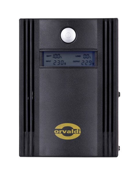 ORVALDI INVERTER 12-500W W FUNKCJI UPS BEZ AKUMULATORÓW DO DŁUGIEJ PRACY AWARYJNEJ LINE-INTERACTIVE CZYSTY SINUS Orvaldi