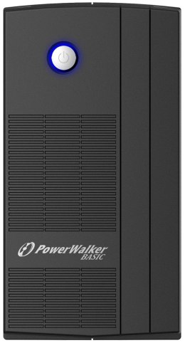 PowerWalker 10121071 zasilacz UPS Technologia line-interactive 1 kVA 600 W 3 x gniazdo sieciowe POWER WALKER