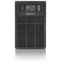 QOLTEC ZASILACZ AWARYJNY UPS 3KVA | 3000W | POWER FACTOR 1.0 | LCD | EPO | USB | ON-LINE Qoltec