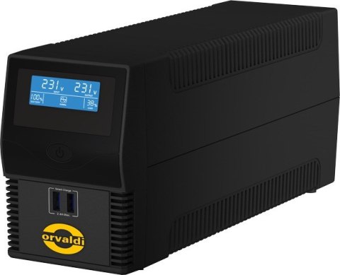 UPS Orvaldi i650 LCD USB (4xIEC) Orvaldi