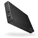 AXAGON EE35-XA3 Obudowa zewnętrzna 3.5", USB 3.0, SATA II, Aluminium - czarna AXAGON