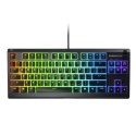 Klawiatura gamingowa SteelSeries Apex 3 Tenkeyless Klawiatura do gier Światło LED RGB Amerykańskie przewodowe przełączniki Whisp SteelSeries