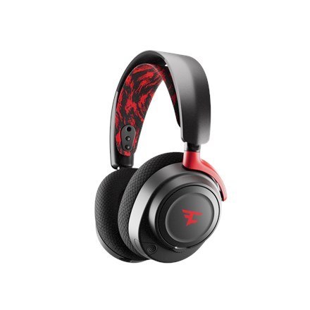 Zestaw słuchawkowy dla graczy SteelSeries | Arctis Nova 7 | Łączność Bluetooth | Nauszne | Mikrofon | Redukcja szumów | Łączność SteelSeries