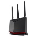 ASUS RT-BE86U router bezprzewodowy 10 Gigabit Ethernet Dual-band (2.4 GHz/5 GHz) Czarny ASUS