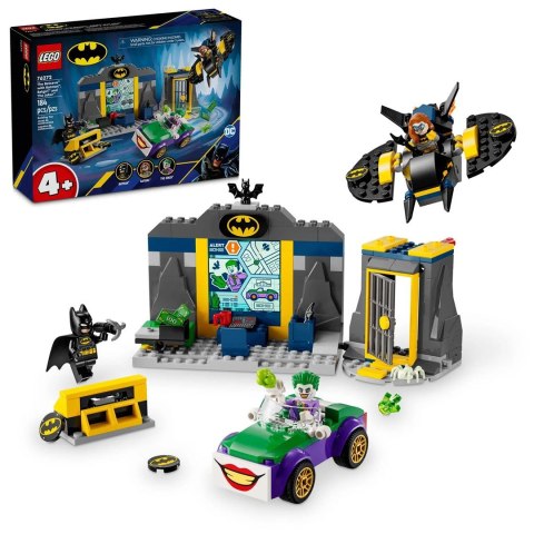 Klocki LEGO BATMAN 76272 Jaskinia Batmana z Batmanem, Batgirl i Jokerem Lego