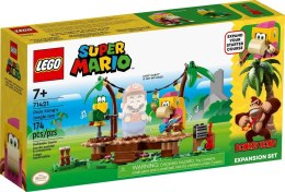 LEGO SUPER MARIO 71421 ZESTAW ROZSZERZAJĄCY - DŻUNGLOWY KONCERT DIXIE KONG Lego