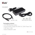 CLUB3D CSV-1562 stacja dokująca Dokujący USB 3.2 Gen 1 (3.1 Gen 1) Type-C Czarny Club 3D