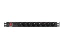 LANBERG LISTWA ZASILAJĄCA RACK PDU 19" (1U, 16A, 7X Shuko, 2m) Lanberg