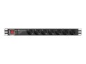 LANBERG LISTWA ZASILAJĄCA RACK PDU 19" (1U, 16A, 7X Shuko, 2m) Lanberg