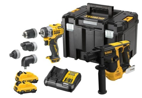 12v xr zestaw dch072 dcd703 2x3ah tstak DeWalt