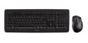 CHERRY DW 5100 klawiatura Dołączona myszka Uniwersalne RF Wireless QWERTZ Niemiecki Czarny Cherry