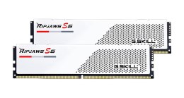 G.SKILL RIPJAWS S5 DDR5 2X32GB 6000MHZ CL30 XMP3 WHITE F5-6000J3040G32GX2-RS5W G.SKILL