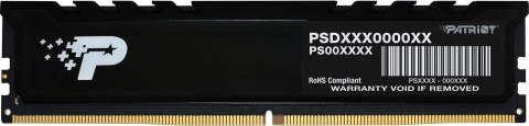 PATRIOT DDR5 16GB PRENIUM BLACK 5600MHz Rad1 Patriot Memory