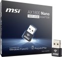 Karta sieciowa MSI 302-8ZE30XE-000 NANO. Wifi 6 MSI