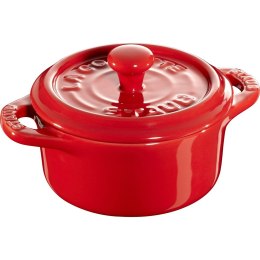 Staub Mini Cocotte Okrągły - 200 ml, Czerwony STAUB