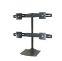 Ergotron DS100 SERIE QUAD LCD STAND/BLACK MAX 24IN CROSSBAR 4CLAMP No name