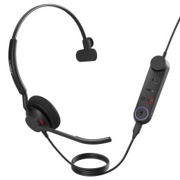 Jabra 5093-299-2119 słuchawki/zestaw słuchawkowy Przewodowa Opaska na głowę Biuro/centrum telefoniczne USB Typu-A Czarny Jabra