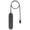 Jabra 5093-299-2259 słuchawki/zestaw słuchawkowy Przewodowa Opaska na głowę Biuro/centrum telefoniczne USB Type-C Czarny Jabra