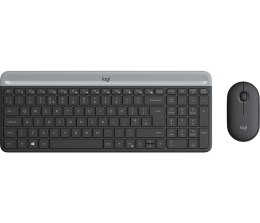 MK470 SLIM WRLS KEYB + MOUSE/COMBO GRAPHITE - FRA - CENTRAL Logitech