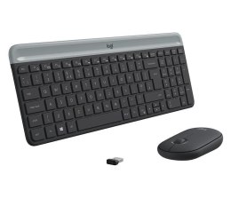 SLIM WRLS KEYBOARD MOUSE COMBO/MK470 - GRAPHITE - CH - CENTRAL Logitech