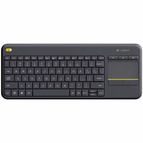 WIRELESS TOUCH KEYBOARD K400+/DARK - ESP - 2.4GHZ MEDITER Logitech