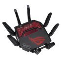 ASUS ROG Rapture GT-BE19000 router bezprzewodowy Multi-Gigabit Ethernet Trójpasmowy (2,4 GHz / 5 GHz / 6 GHz) Czarny, Czerwony ASUS