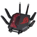 ASUS ROG Rapture GT-BE19000 router bezprzewodowy Multi-Gigabit Ethernet Trójpasmowy (2,4 GHz / 5 GHz / 6 GHz) Czarny, Czerwony ASUS