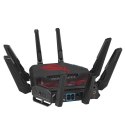 ASUS ROG Rapture GT-BE19000 router bezprzewodowy Multi-Gigabit Ethernet Trójpasmowy (2,4 GHz / 5 GHz / 6 GHz) Czarny, Czerwony ASUS