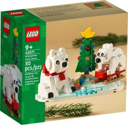 LEGO Okolicznościowe 40571 Zimowe niedźwiedzie polarne Lego