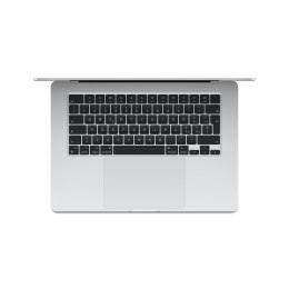 Apple 15-inch MacBook Air: Apple M3 chip with 8-core CPU and 10-core GPU, 16GB, 256GB SSD - Silver Apple