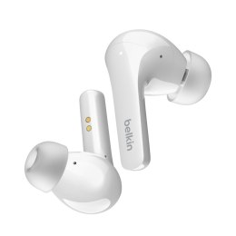 Słuchawki bezprzewodowe douszne Belkin SoundForm Flow Noise Cancellation Earbuds ANC BT5.2 IPX5 White Belkin