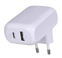 Ładowarka Belkin BoostCharge Dual USB-C + USB-A Wall Charger 42W White Belkin