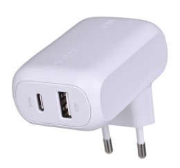 Ładowarka Belkin BoostCharge Dual USB-C + USB-A Wall Charger 42W White Belkin