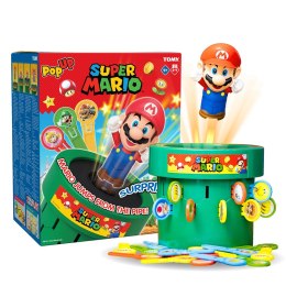 Tomy Pop Up Mario Gra planszowa Drobne umiejętności motoryczne (zręczność) TOMY