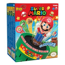 Tomy Pop Up Mario Gra planszowa Drobne umiejętności motoryczne (zręczność) TOMY