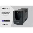 Qoltec 53773 zasilacz UPS Technologia line-interactive 0,85 kVA 480 W 1 x gniazdo sieciowe Qoltec