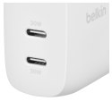 Ładowarka Belkin BoostCharge Pro Dual USB-C PD 3.1 PPS Wall Charger 60W White Belkin