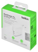 Ładowarka Belkin BoostCharge Pro Dual USB-C PD 3.1 PPS Wall Charger 60W White Belkin