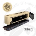 CLUB3D CSV-1564W100 stacja dokująca Dokujący USB 3.2 Gen 1 (3.1 Gen 1) Type-C Czarny Club 3D