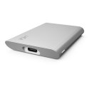 LaCie STKS1000400 Zewnętrzny dysk SSD Technologia Thunderbolt 1 TB USB Type-C 3.2 Gen 2 (3.1 Gen 2) Srebrny LACO