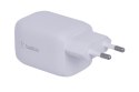 Ładowarka Belkin BoostCharge Pro Dual USB-C PD 3.0 PPS GaN Wall Charger 65W + USB-C to USB-C Cable 2m White Belkin